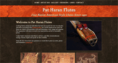 Desktop Screenshot of patharanflutes.com